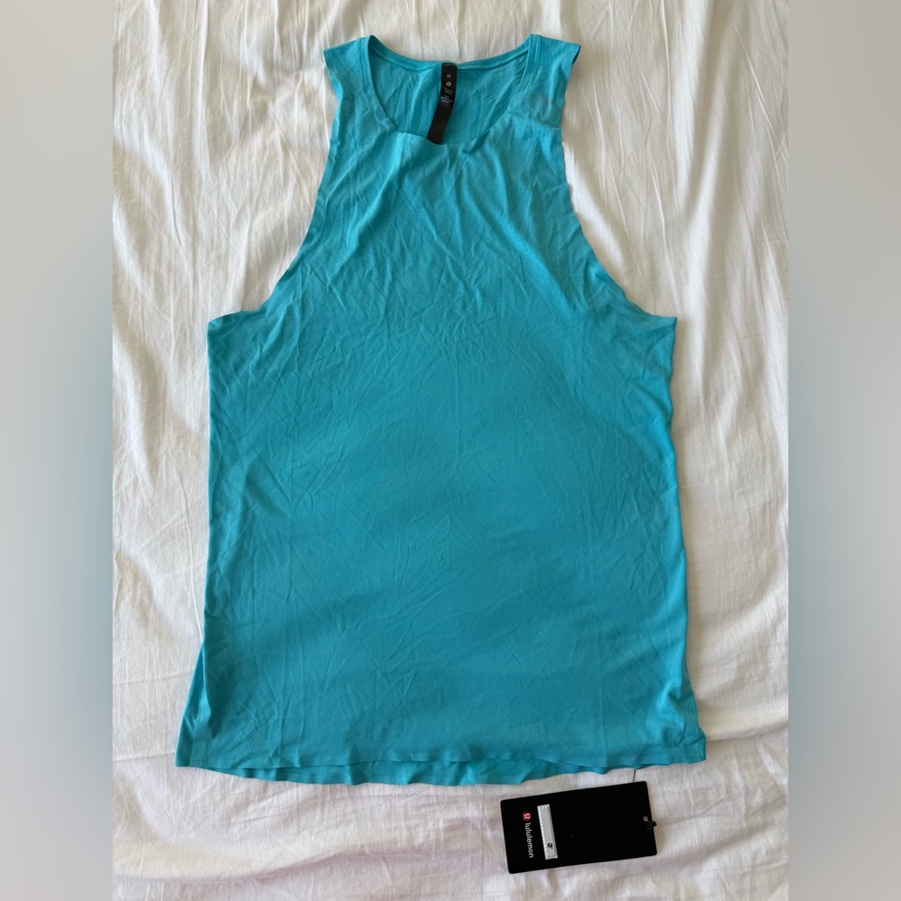 Lululemon Athletica Turquoise Men's Singlet XS
